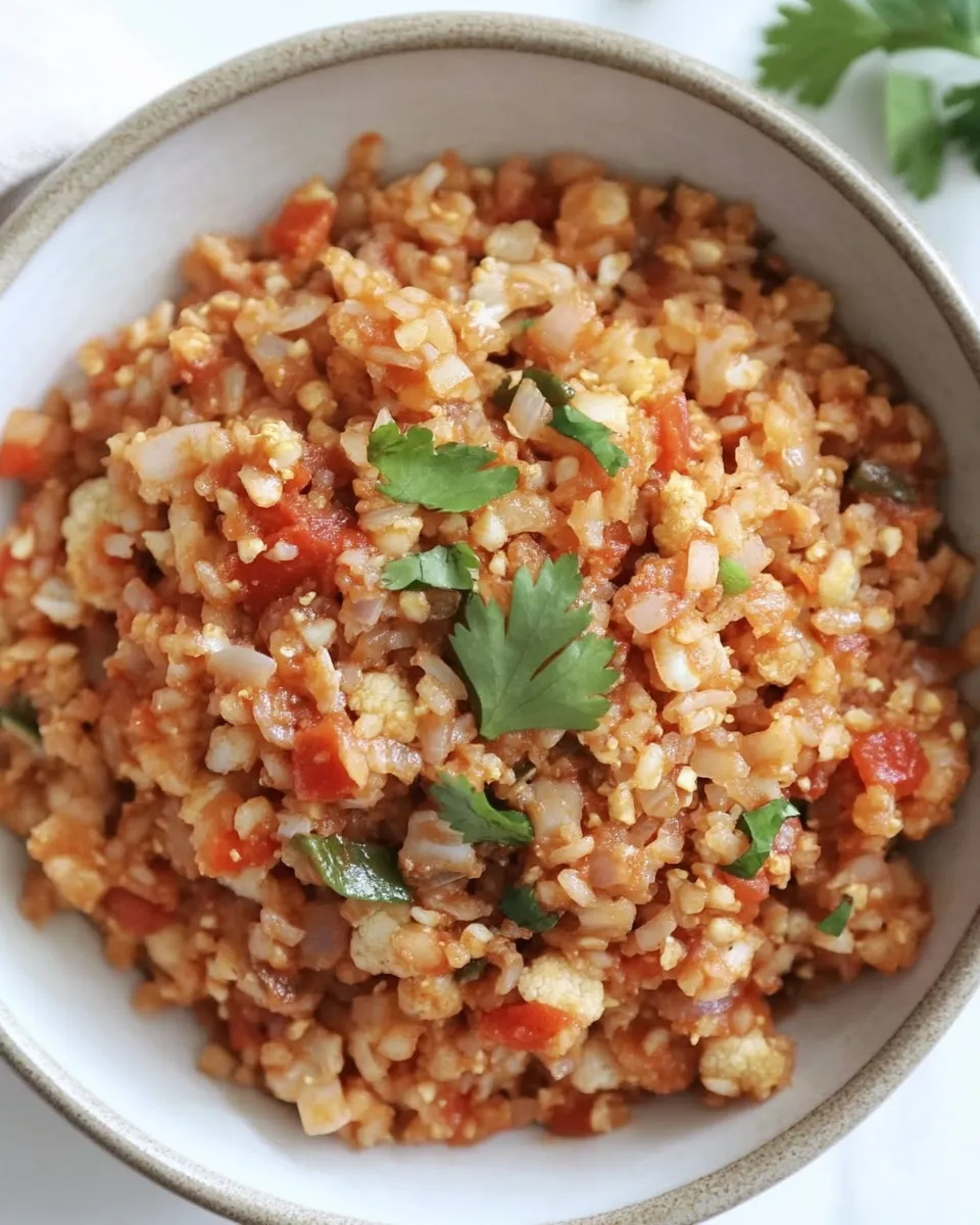 Delicious Mexican Cauliflower Rice dish photo