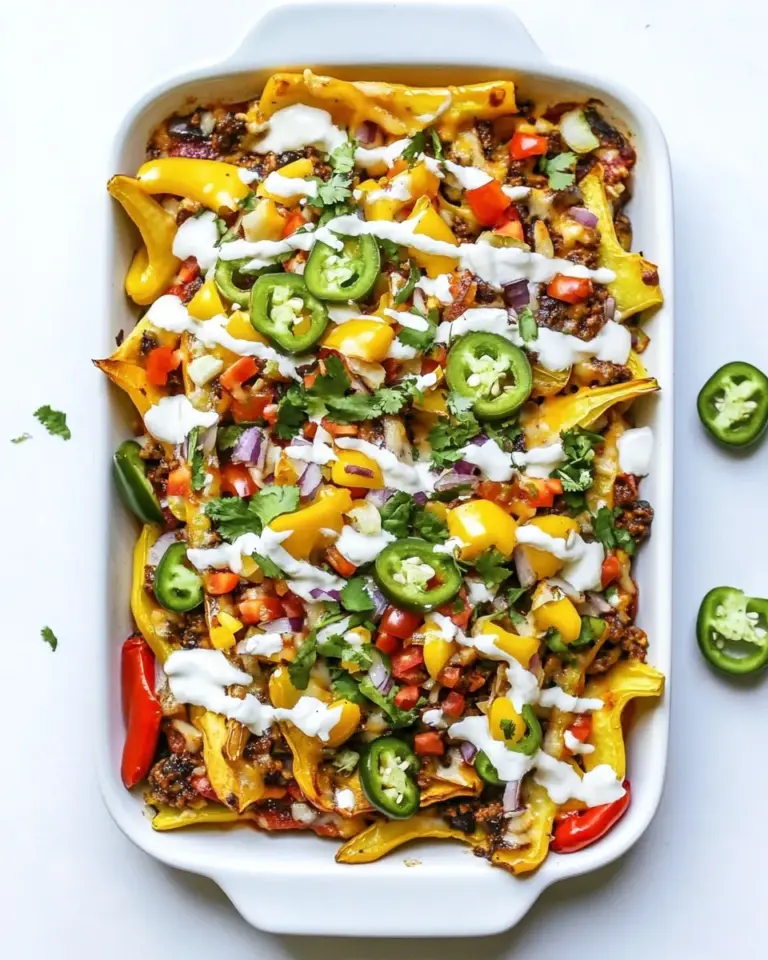 Homemade Mexican Mini Bell Pepper Nachos photo