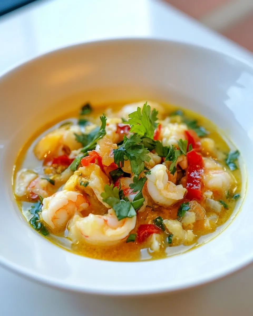 Easy Mexican Seafood Posole recipe photo