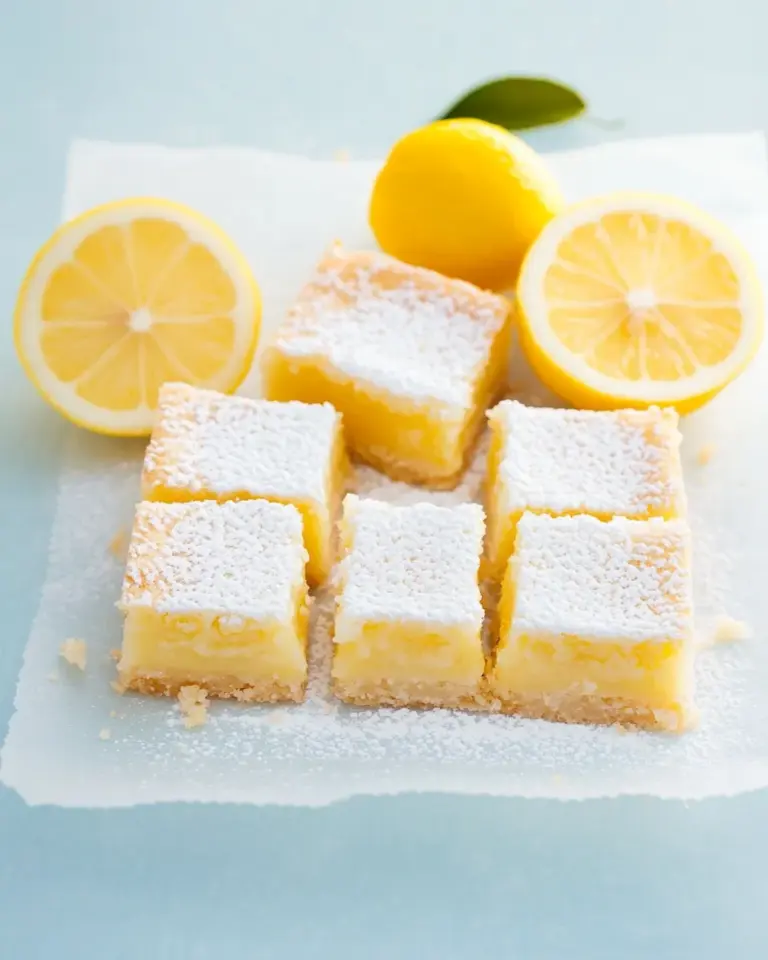 Homemade Meyer Lemon Bars photo