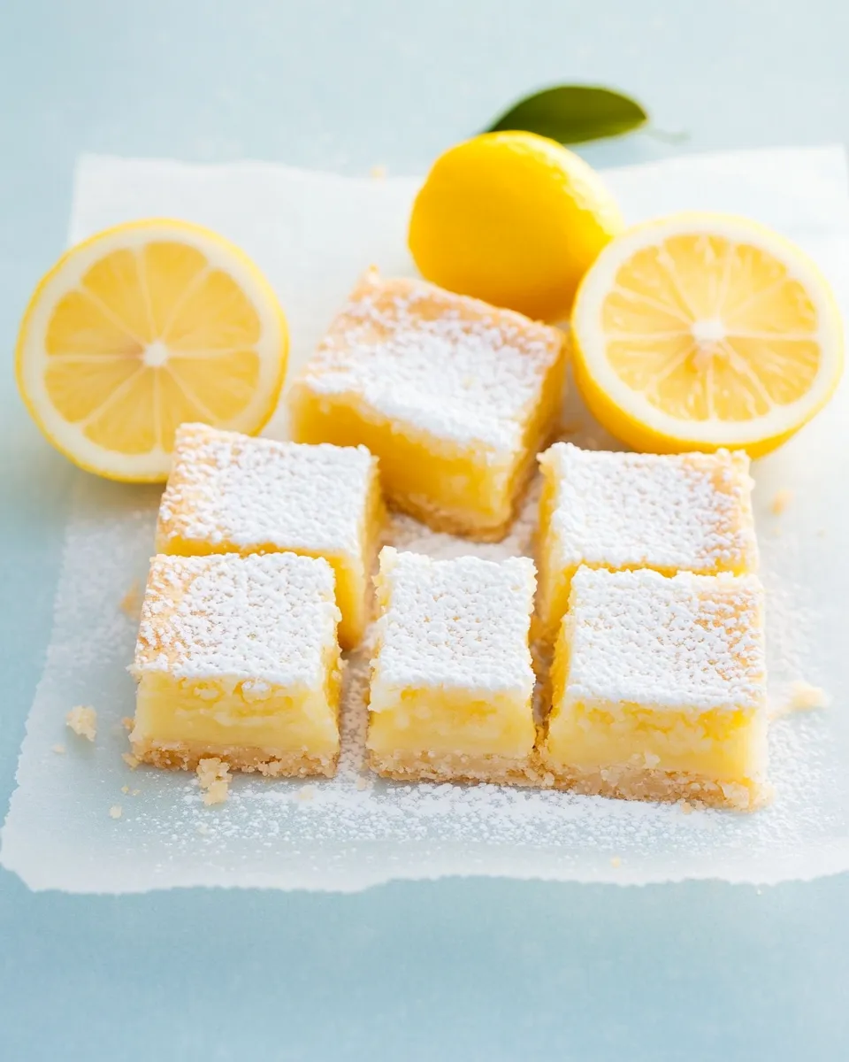Homemade Meyer Lemon Bars photo