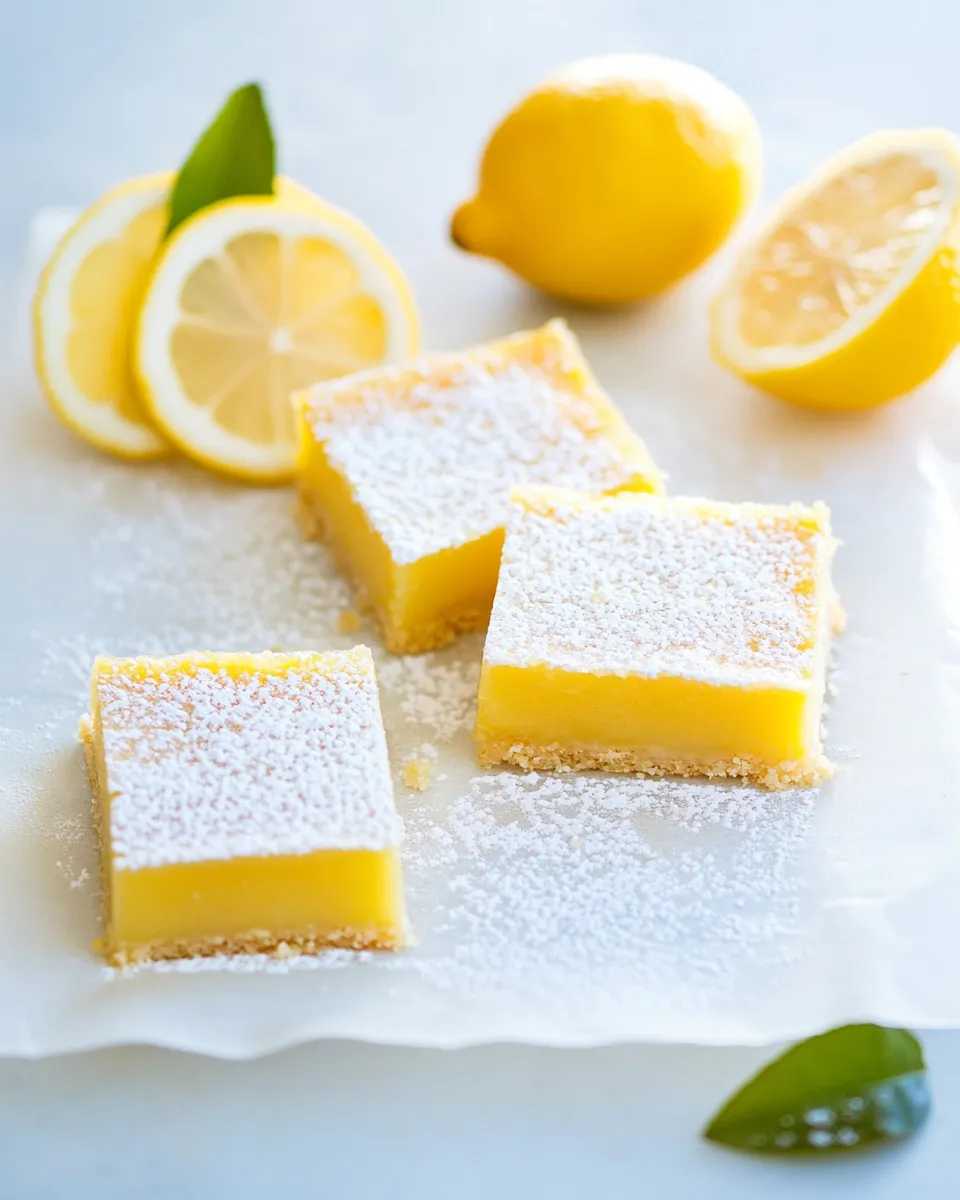 Classic Meyer Lemon Bars image