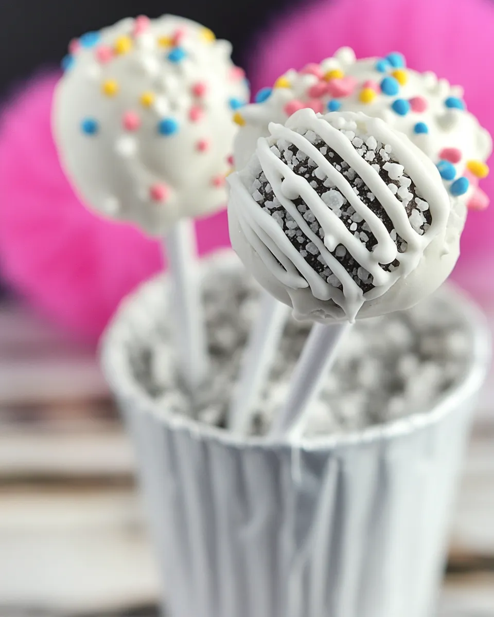 Homemade Microphone Cake Pops photo