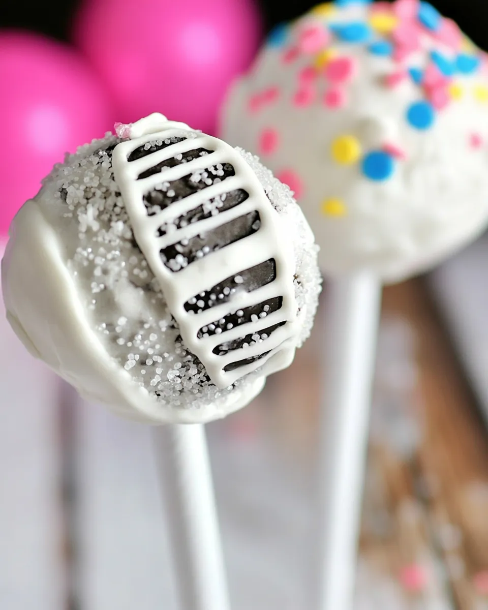 Easy Microphone Cake Pops recipe photo