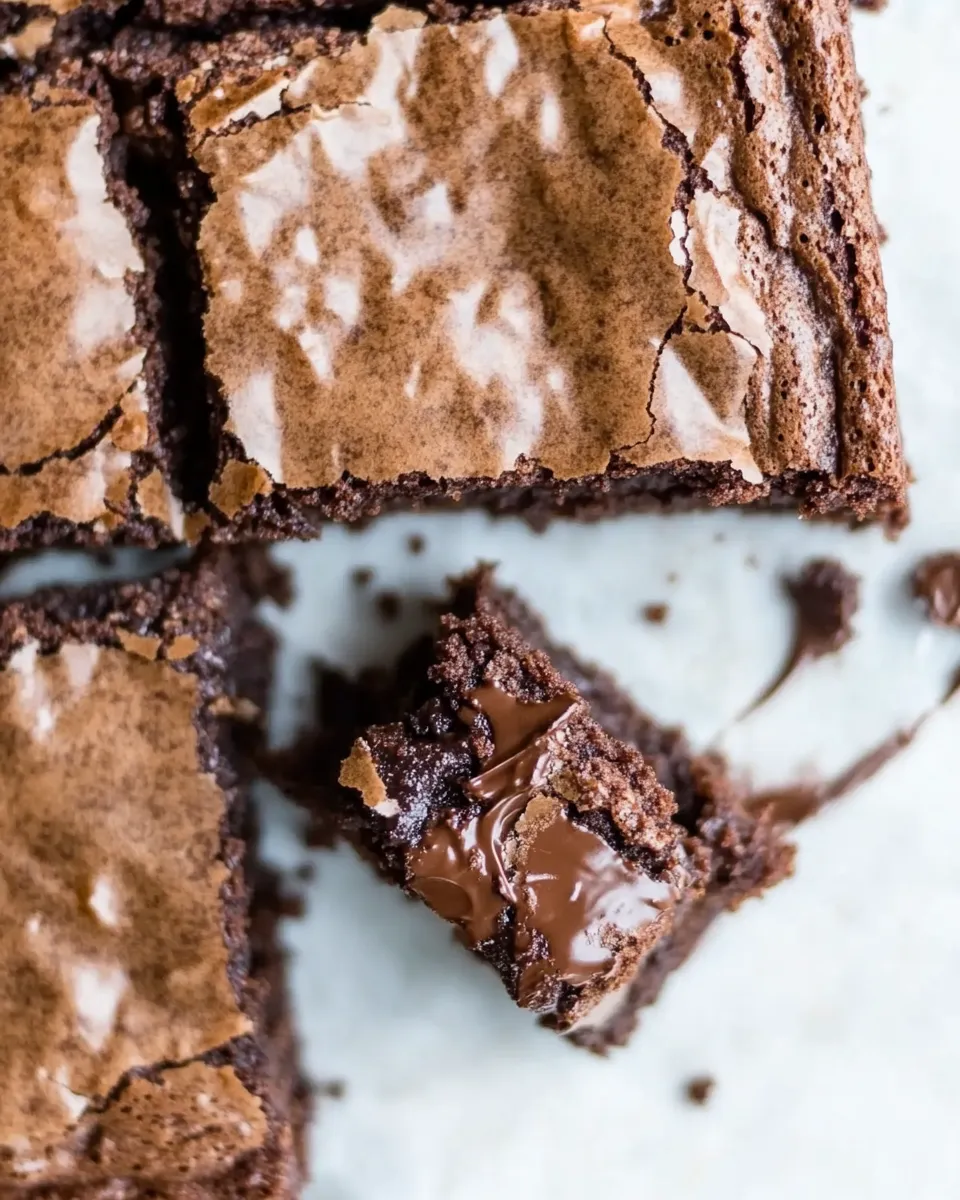 Homemade Microwave Brownies photo