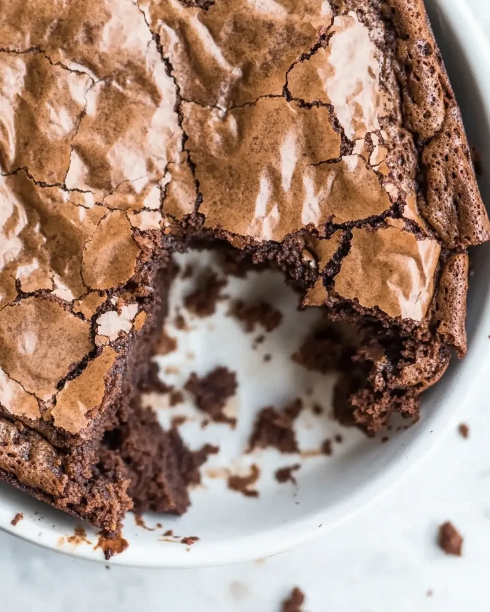 Classic Microwave Brownies image