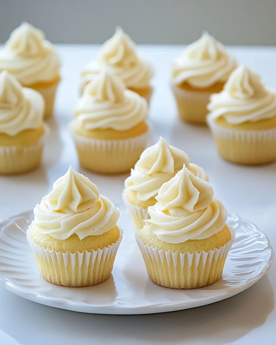 Classic Mini Cupcakes recipe image