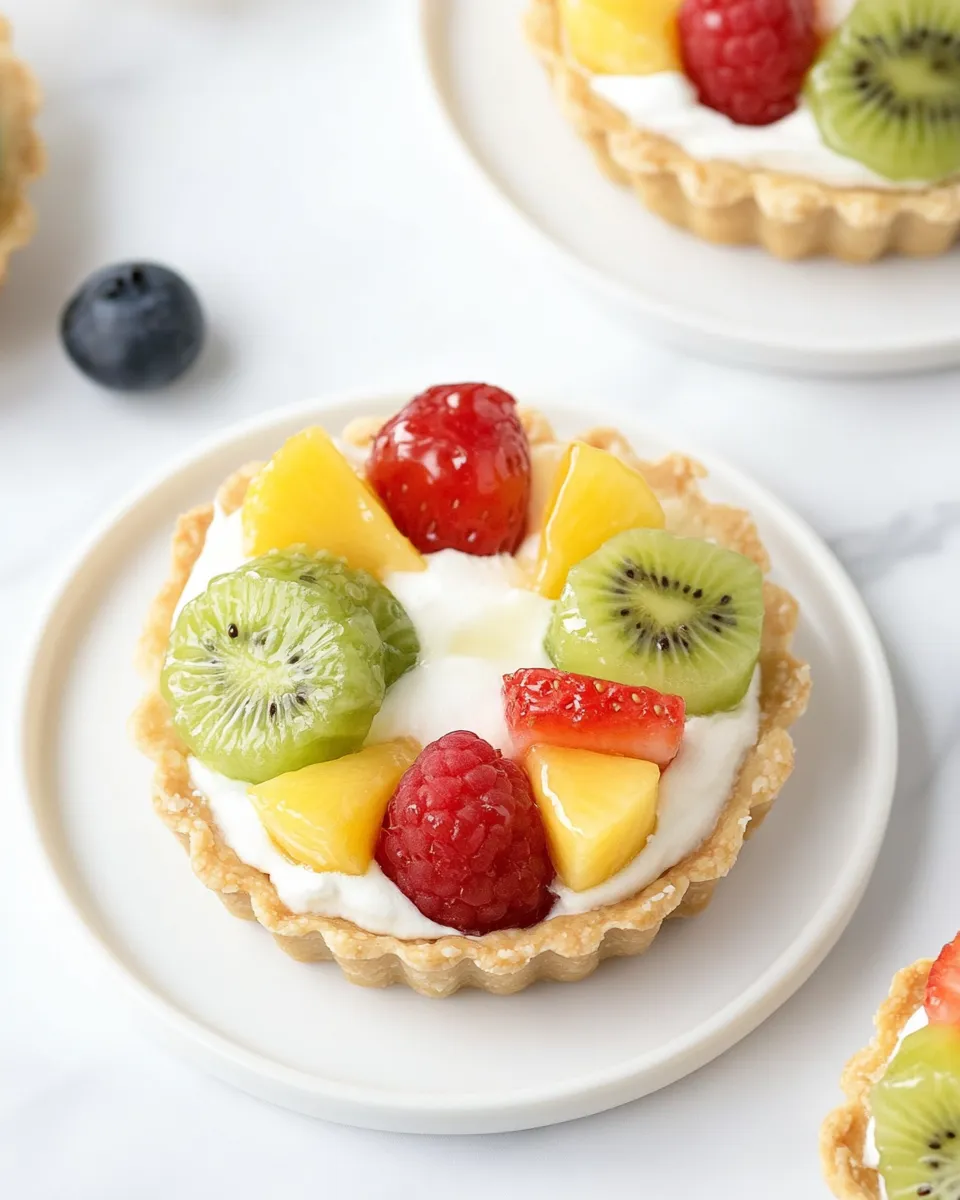 Easy Mini Fruit Tart recipe photo