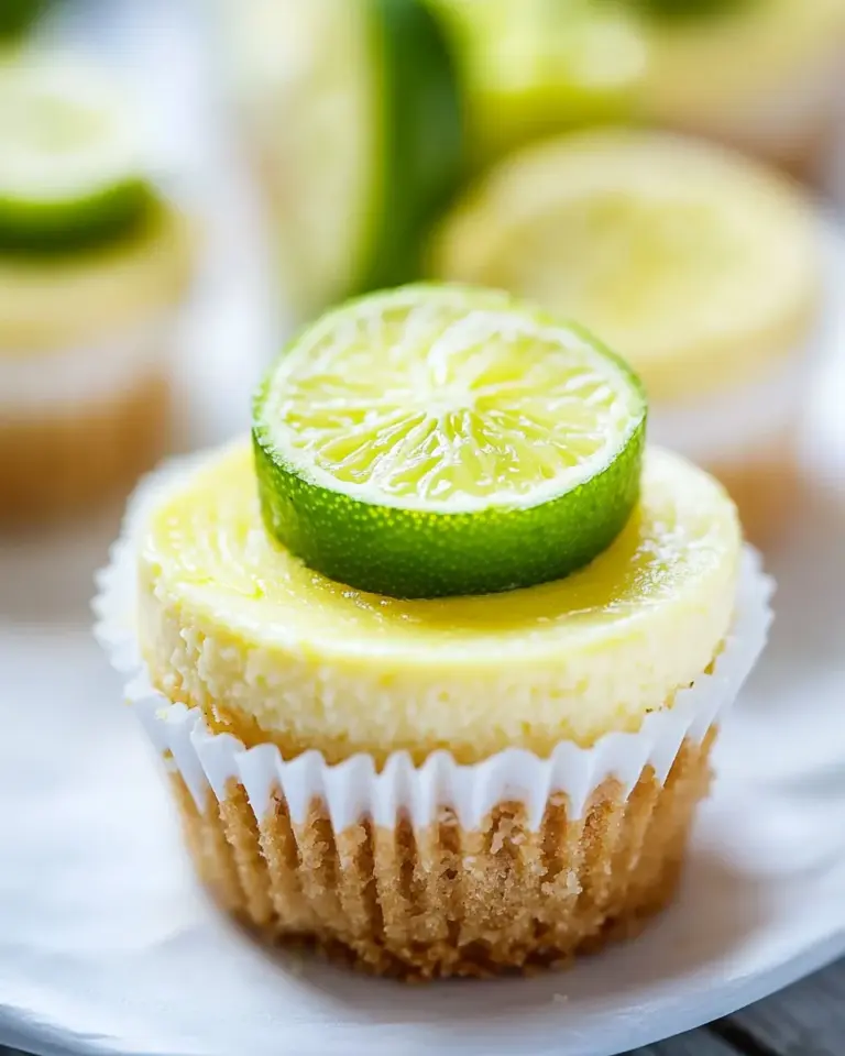Delicious Mini Key Lime Cheesecakes photo