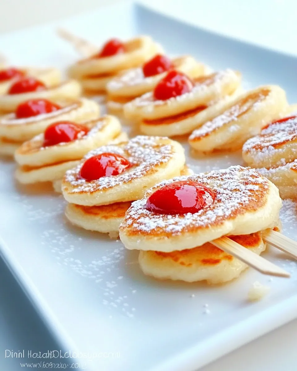 Classic Mini Pancake Skewers image