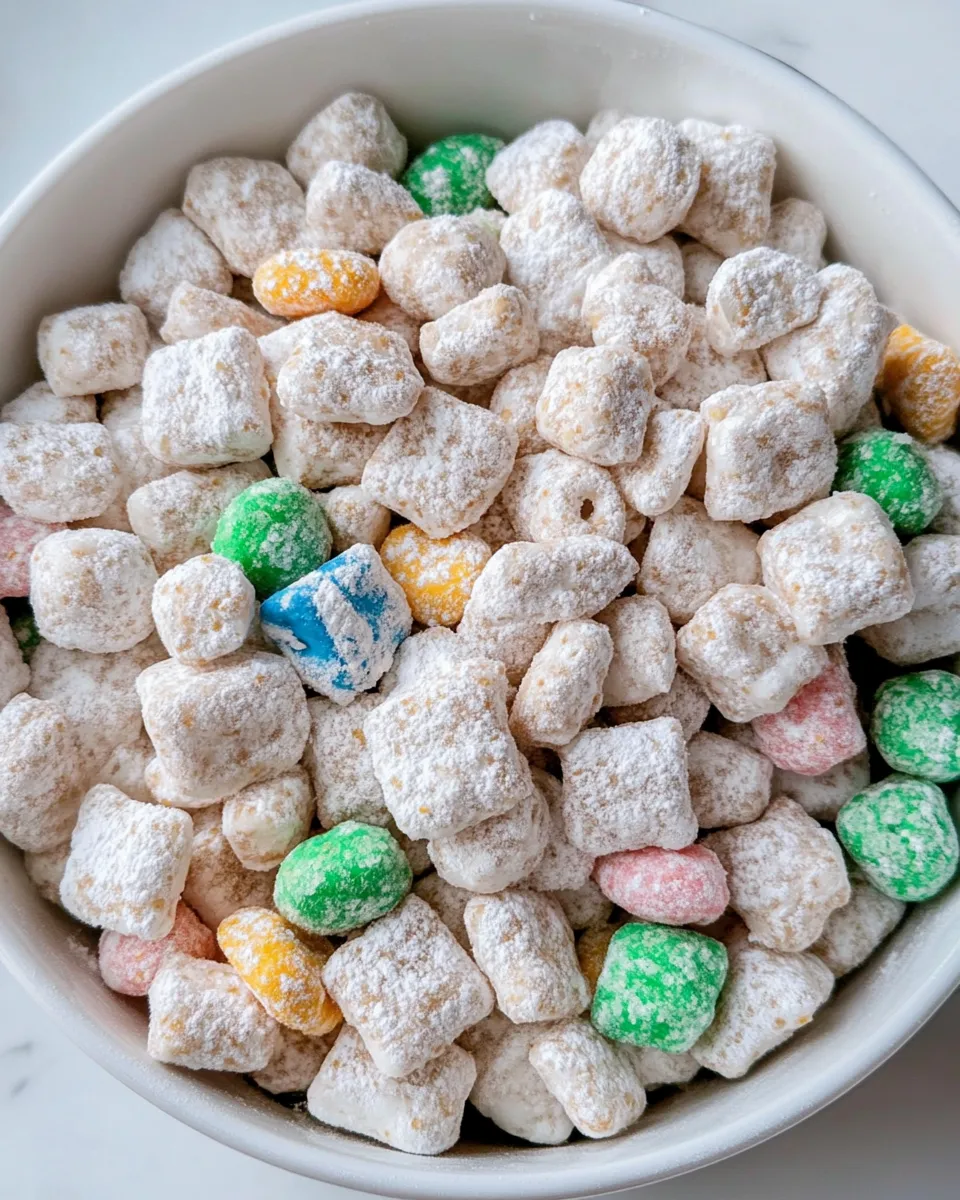 Homemade Muddy Buddies recipe photo
