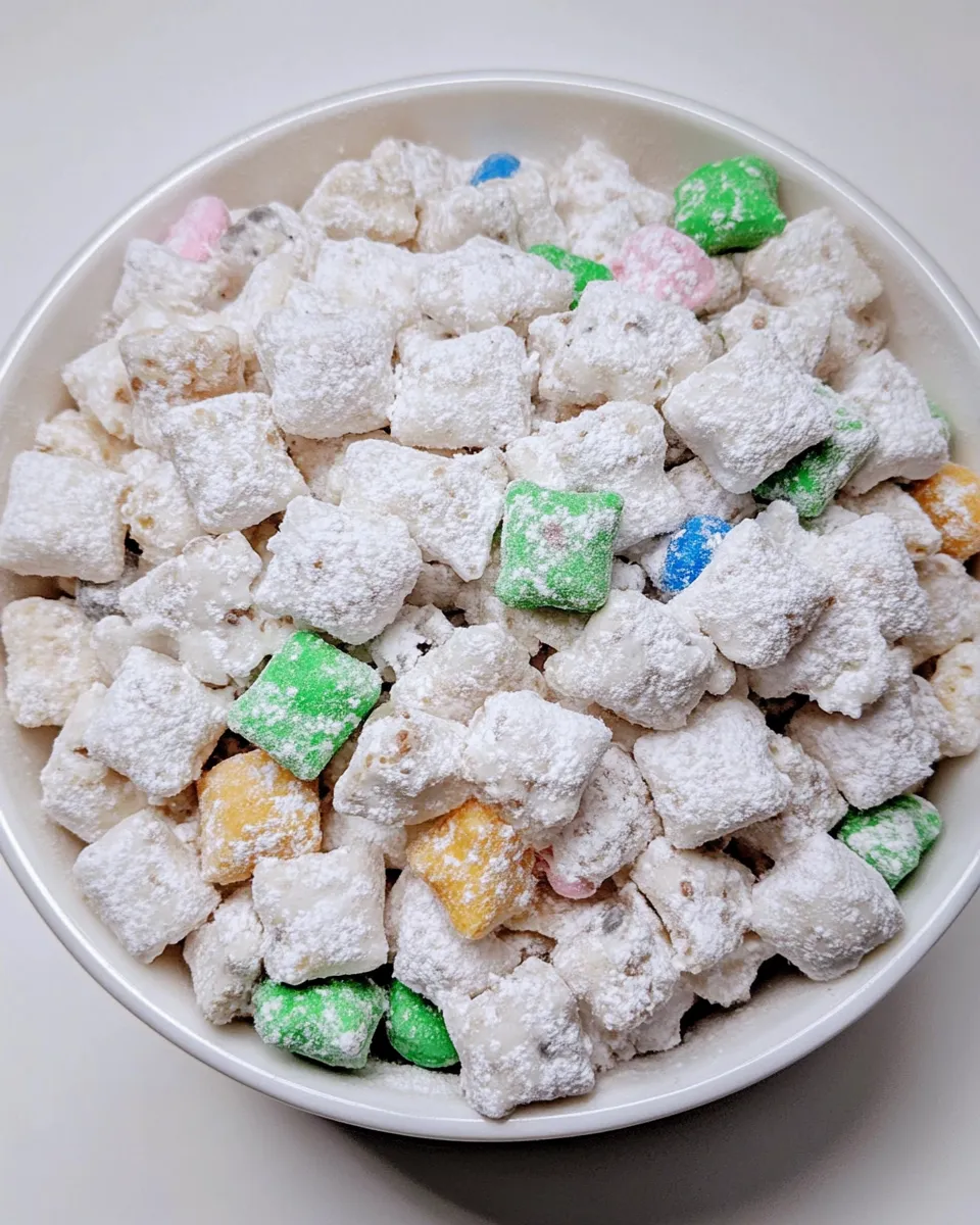 Easy Muddy Buddies food shot