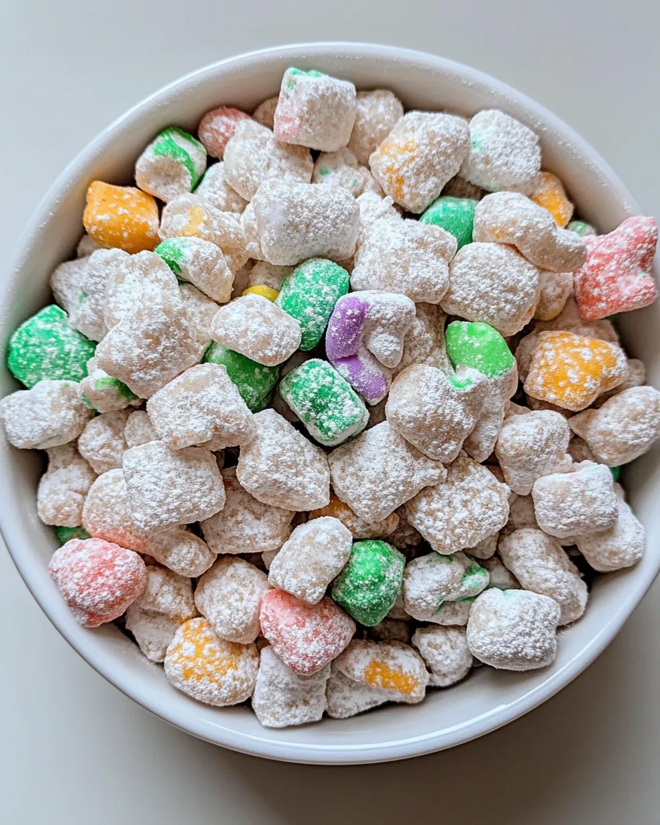 Delicious Muddy Buddies plate image