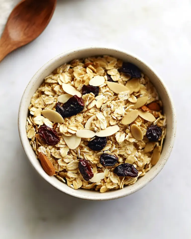 Homemade Muesli Recipe photo