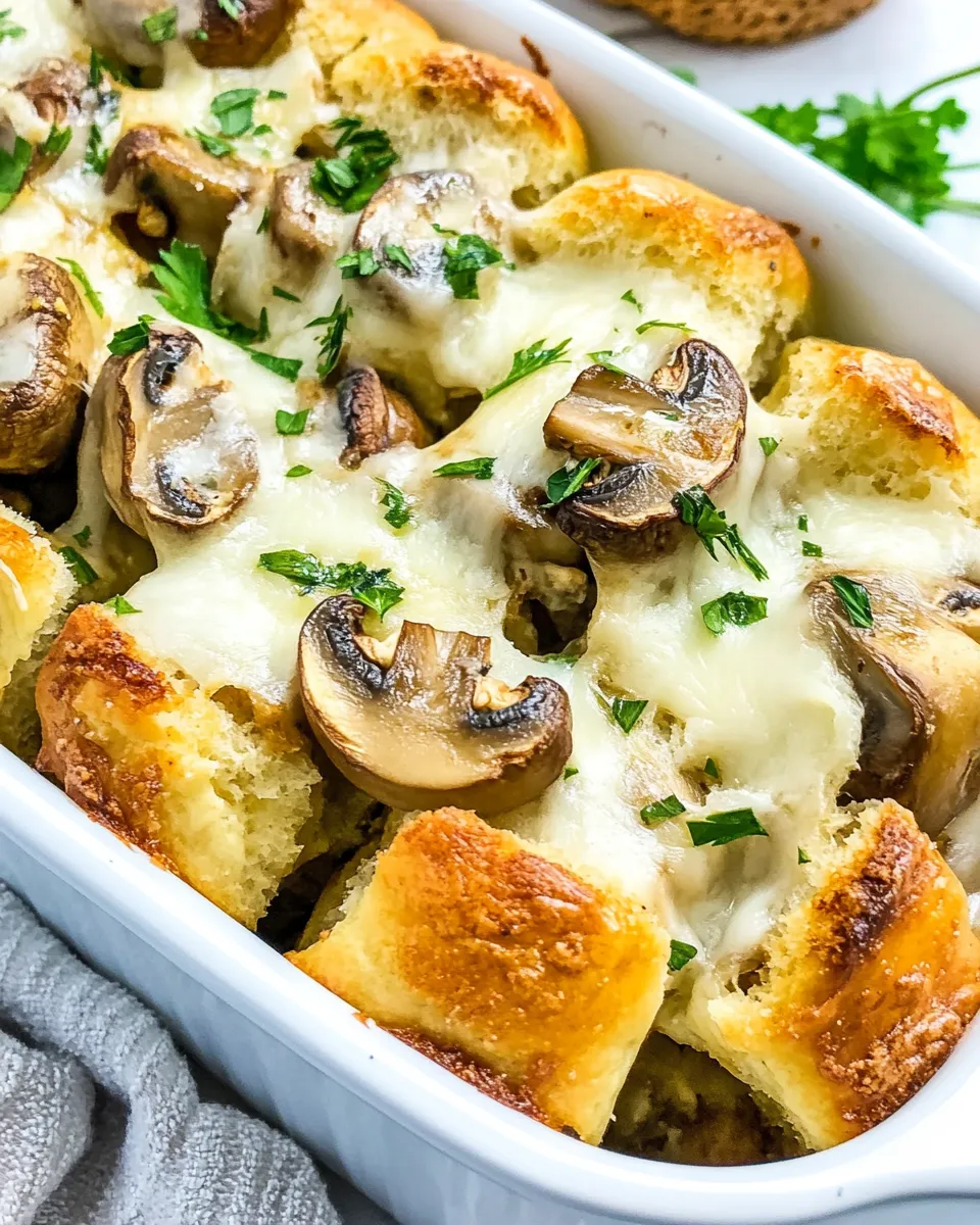 Easy Mushroom Bread recipe photo