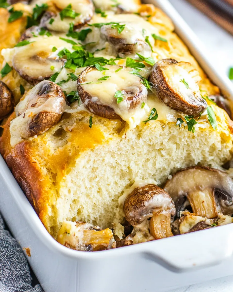 Delicious Mushroom Bread dish photo