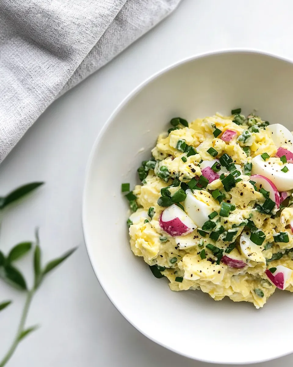 Delicious My Most Favorite Egg Salad. plate image