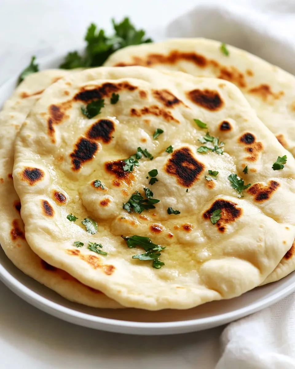 Delicious Naan Recipe dish photo
