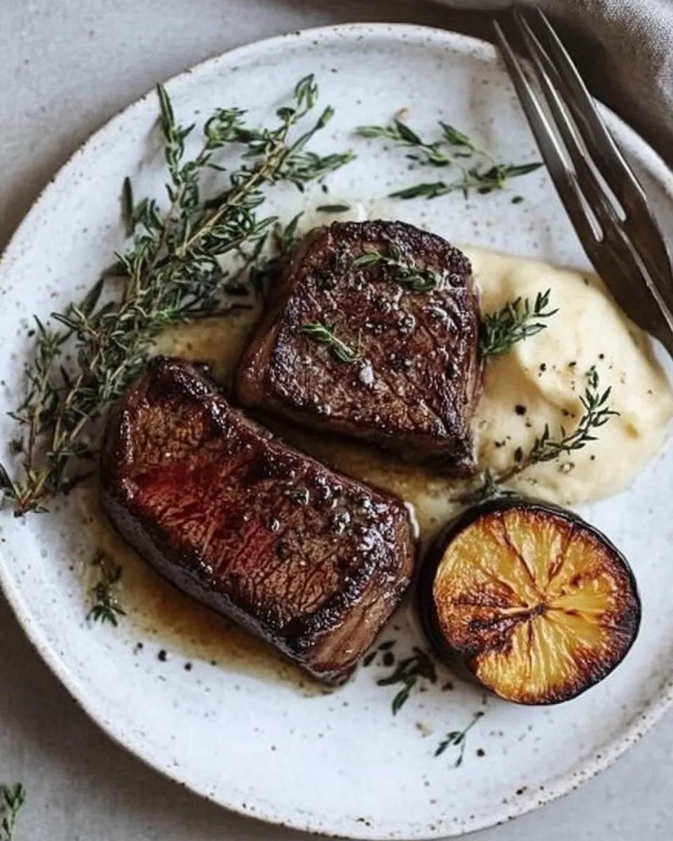 Classic New York Strip Steak Recipe image