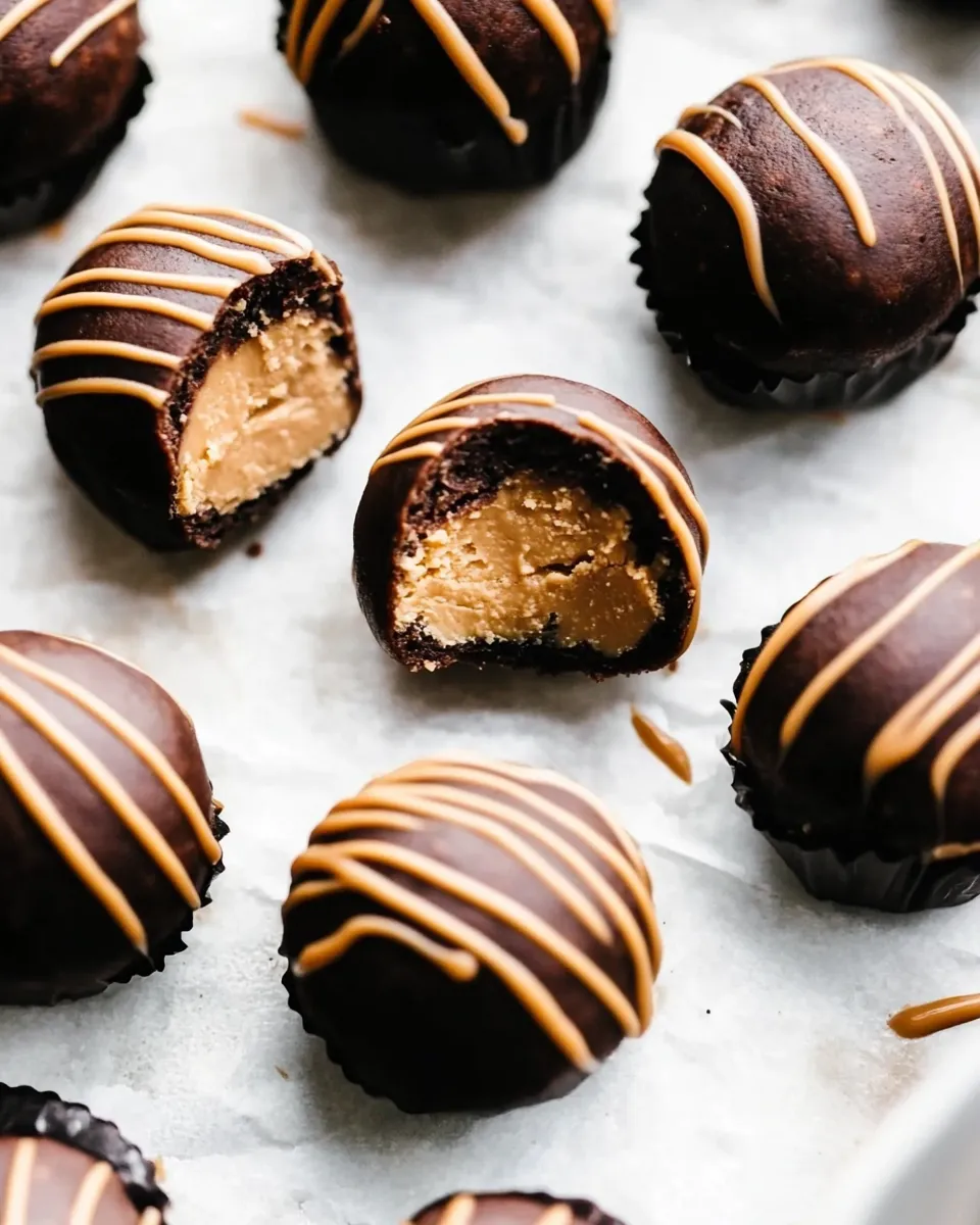 Classic No Bake Buckeye Peanut Butter Balls dish photo