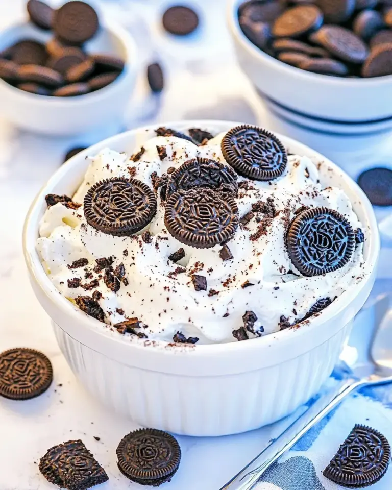 Homemade No Bake Oreo Fluff Recipe photo