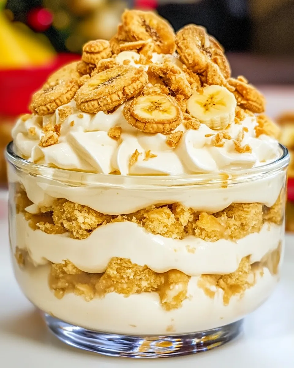 Homemade Nutter Butter Banana Pudding photo