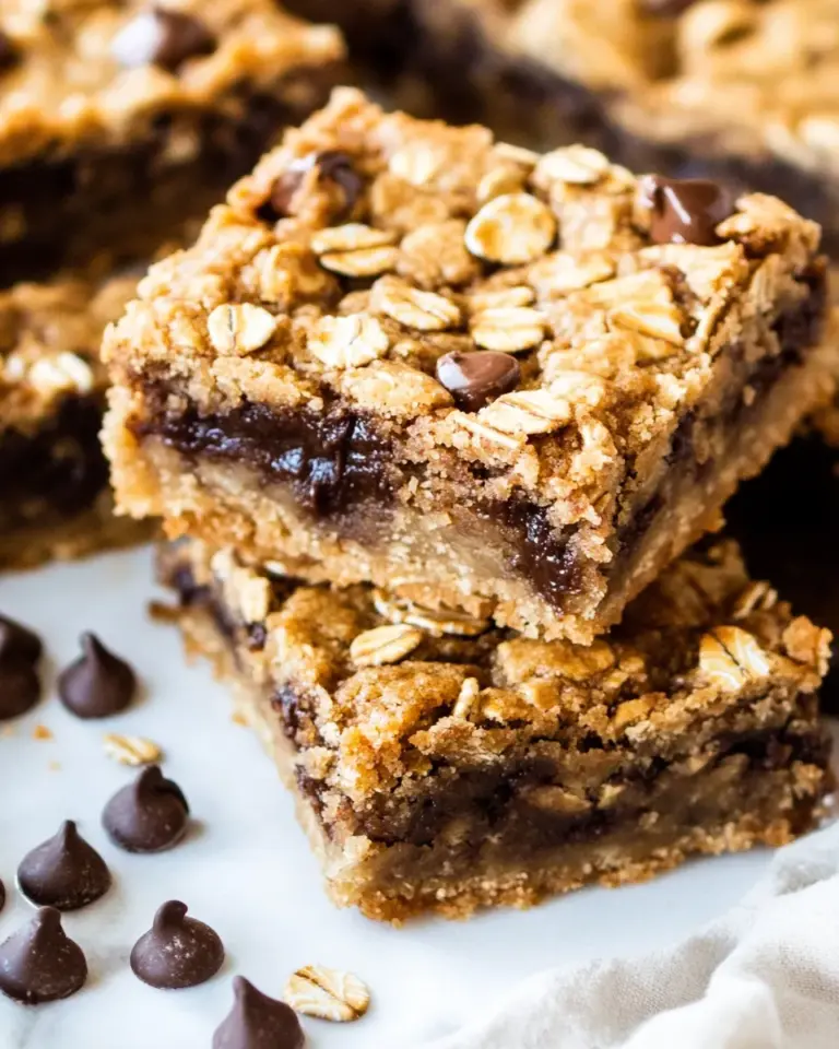 Homemade Oatmeal Cookie Bars photo