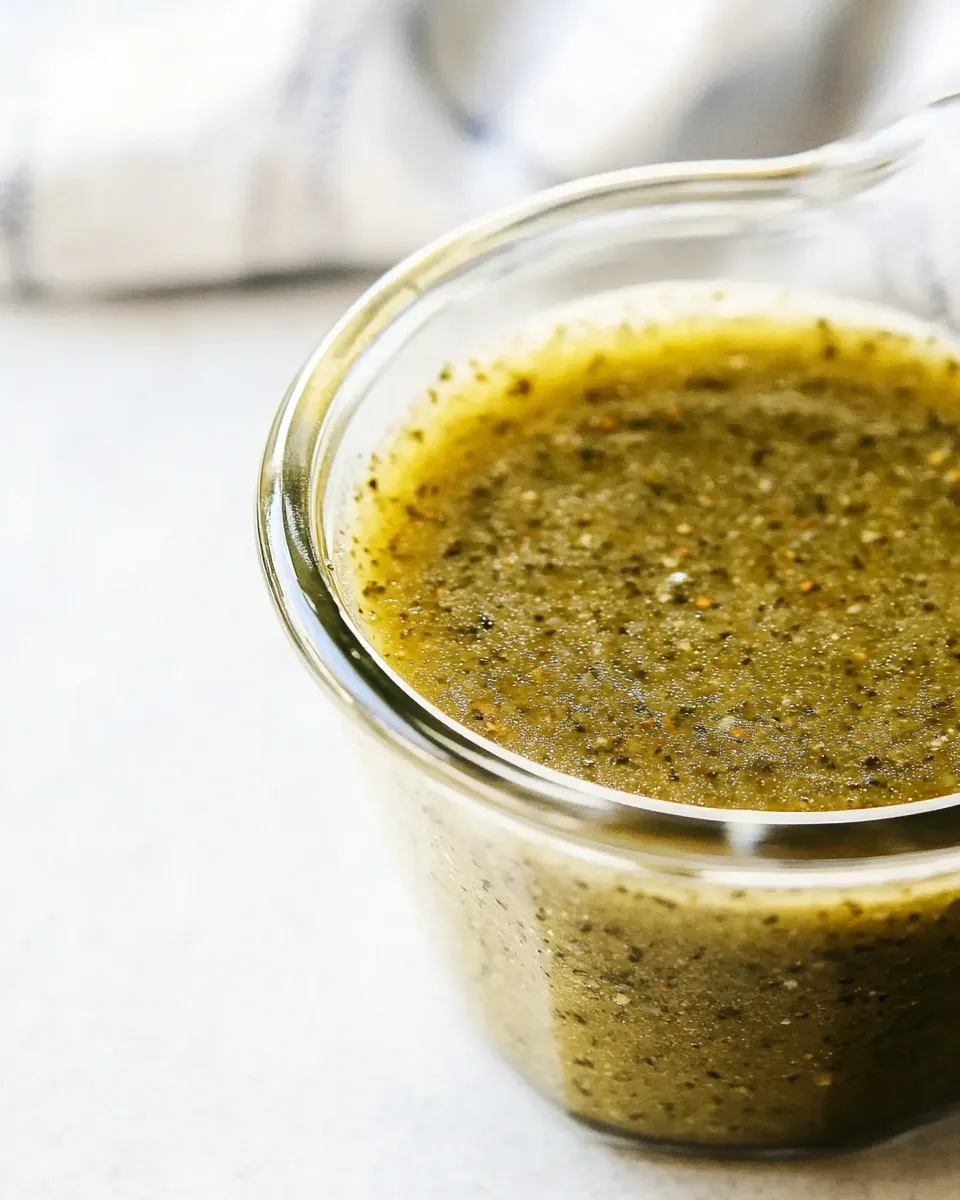 Classic Olive Garden Salad Dressing Copycat food shot