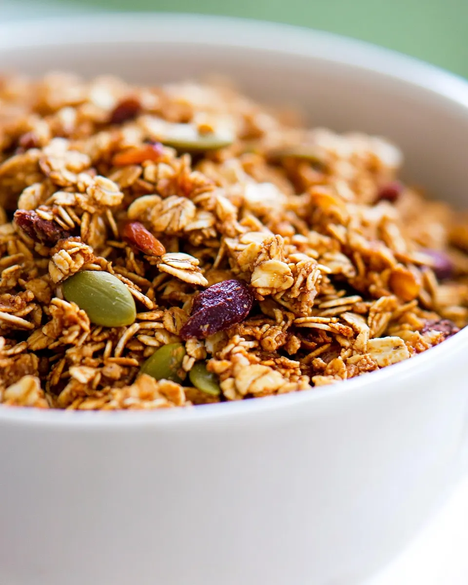 Easy Olive Oil Granola recipe photo
