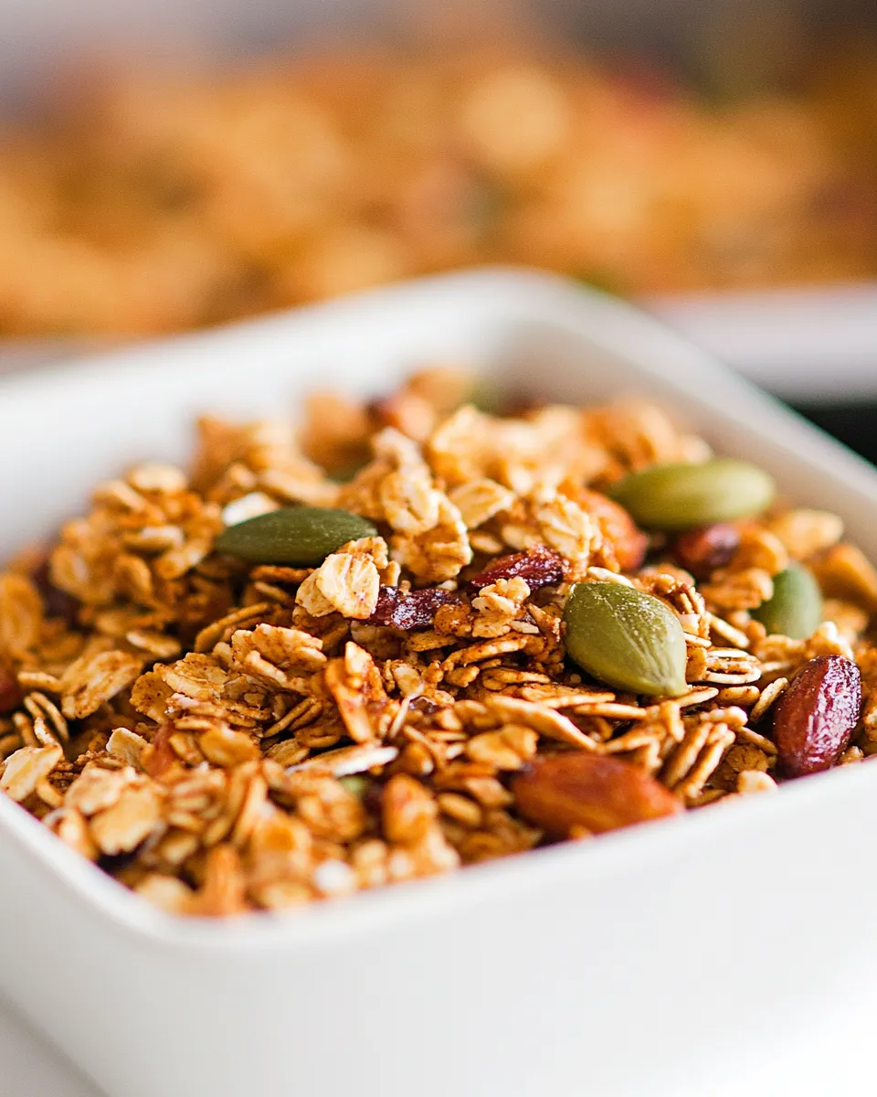 Delicious Olive Oil Granola dish photo