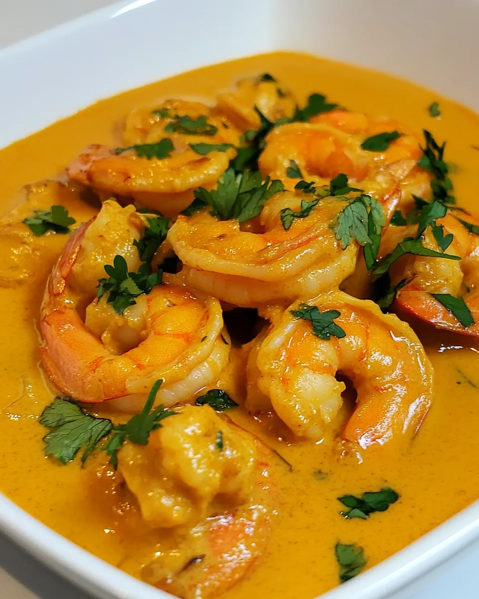 Classic One-Pot Coconut Curry Shrimp image