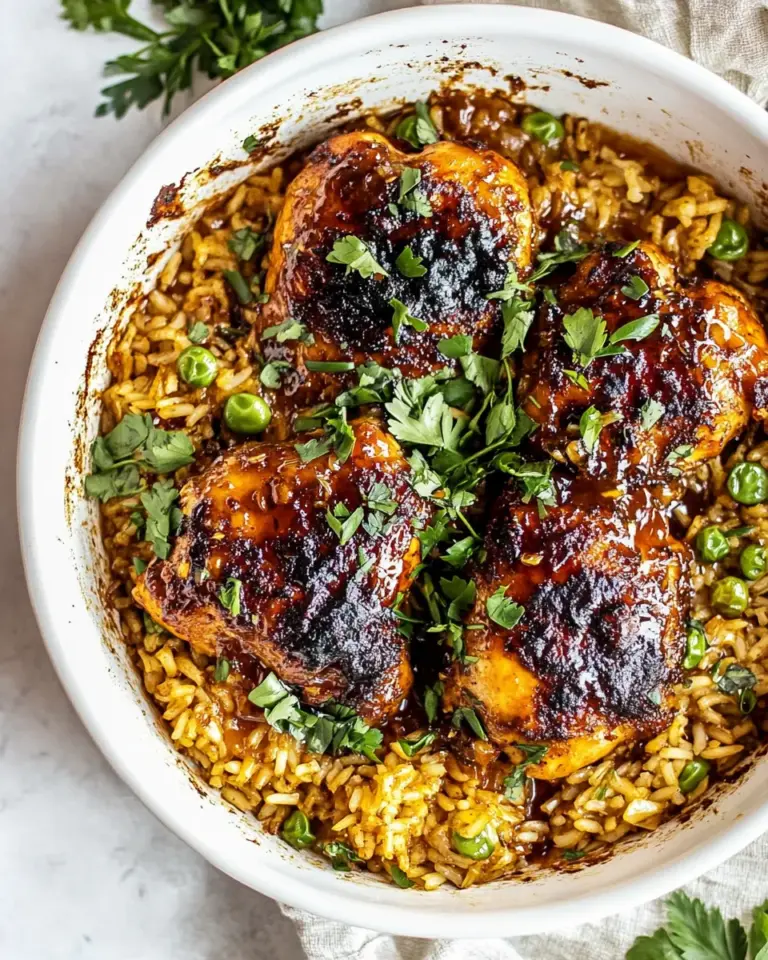 Homemade One Pan Chipotle Honey Chicken and Rice. recipe photo
