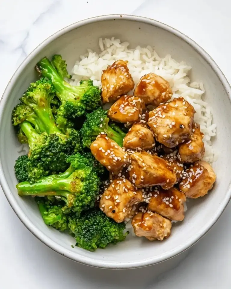 Homemade One Pan General Tsos Chicken with Broccoli recipe photo