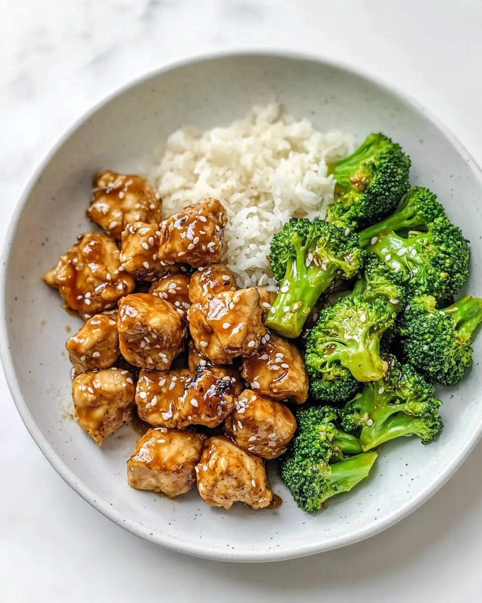 Classic One Pan General Tsos Chicken with Broccoli dish photo