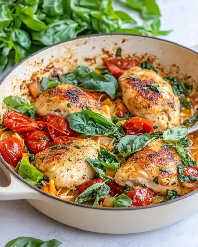 Homemade One Pan Italian Chicken Skillet recipe photo