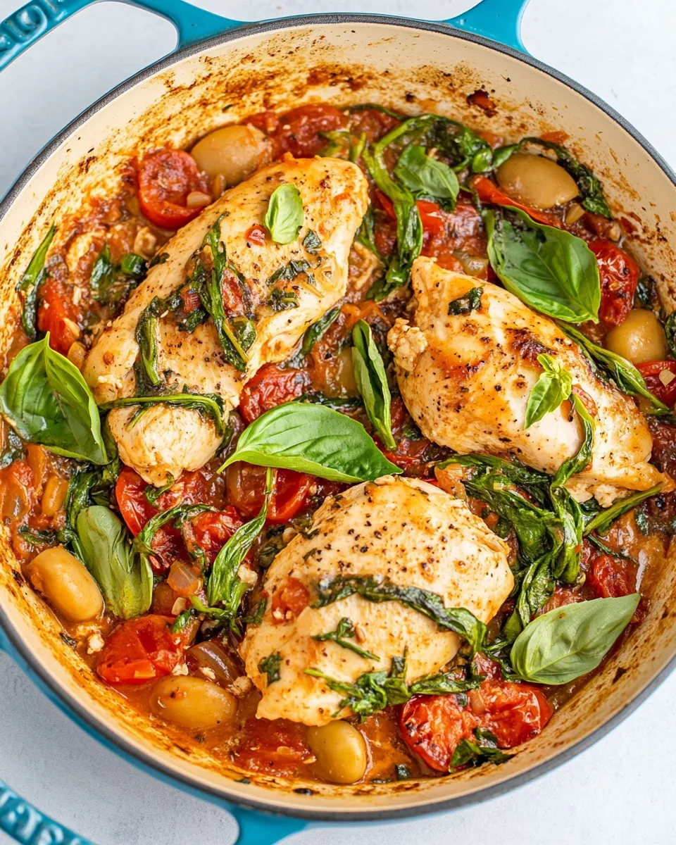 Classic One Pan Italian Chicken Skillet dish photo