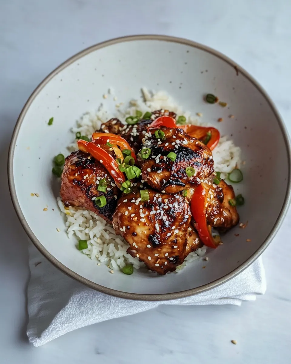 Homemade One Pan Sesame Chicken. recipe photo