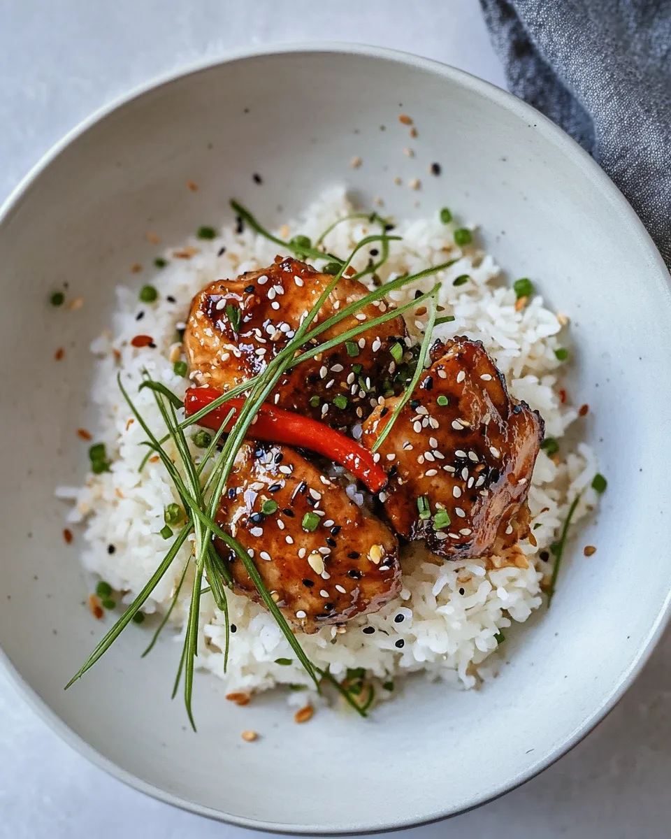 Classic One Pan Sesame Chicken. dish photo