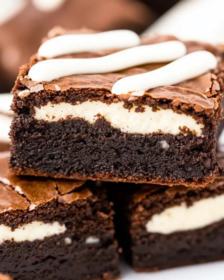 Delicious Oreo Stuffed Brownies recipe photo