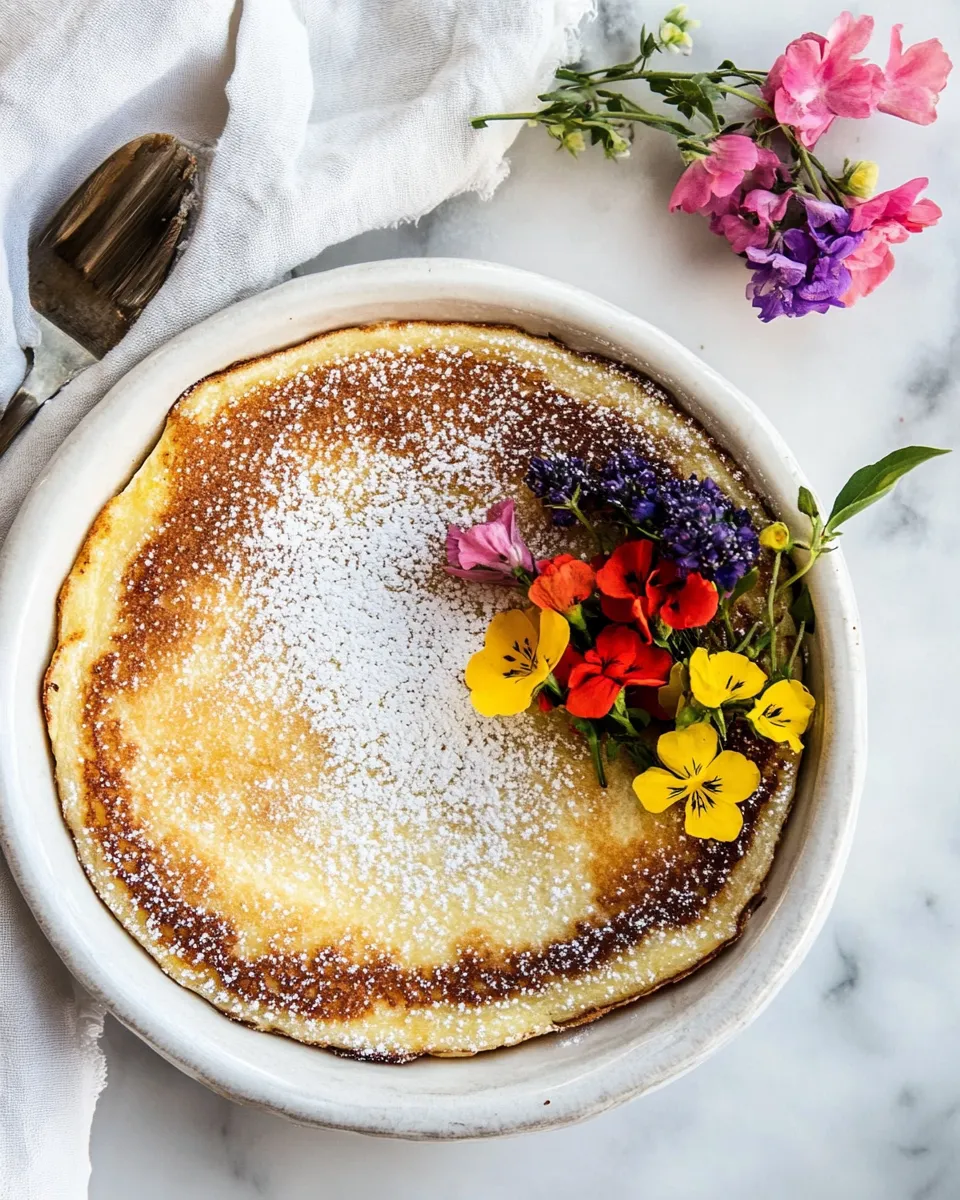 Easy Oven Pancake recipe photo