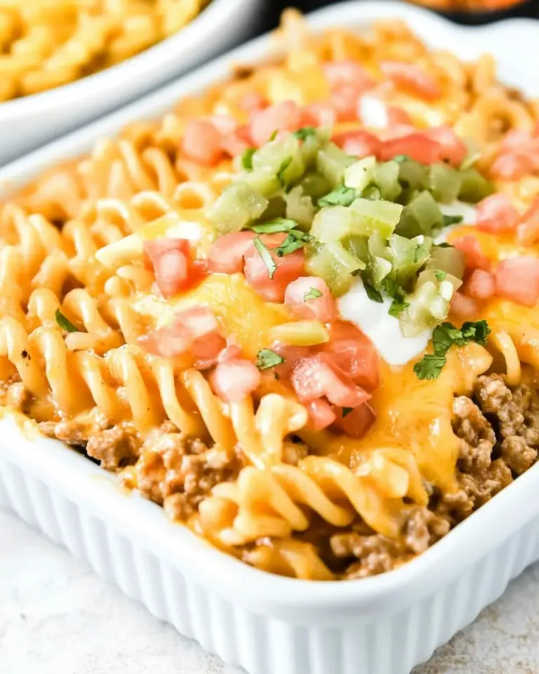 Homemade Overnight Taco Pasta photo