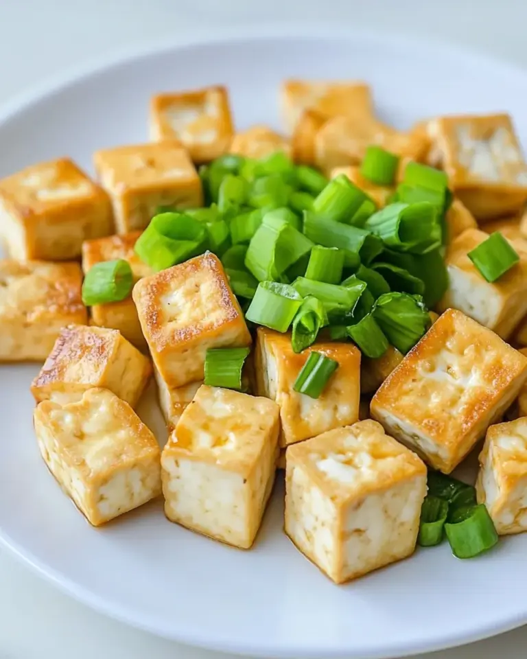 Homemade Pan Fried Tofu photo
