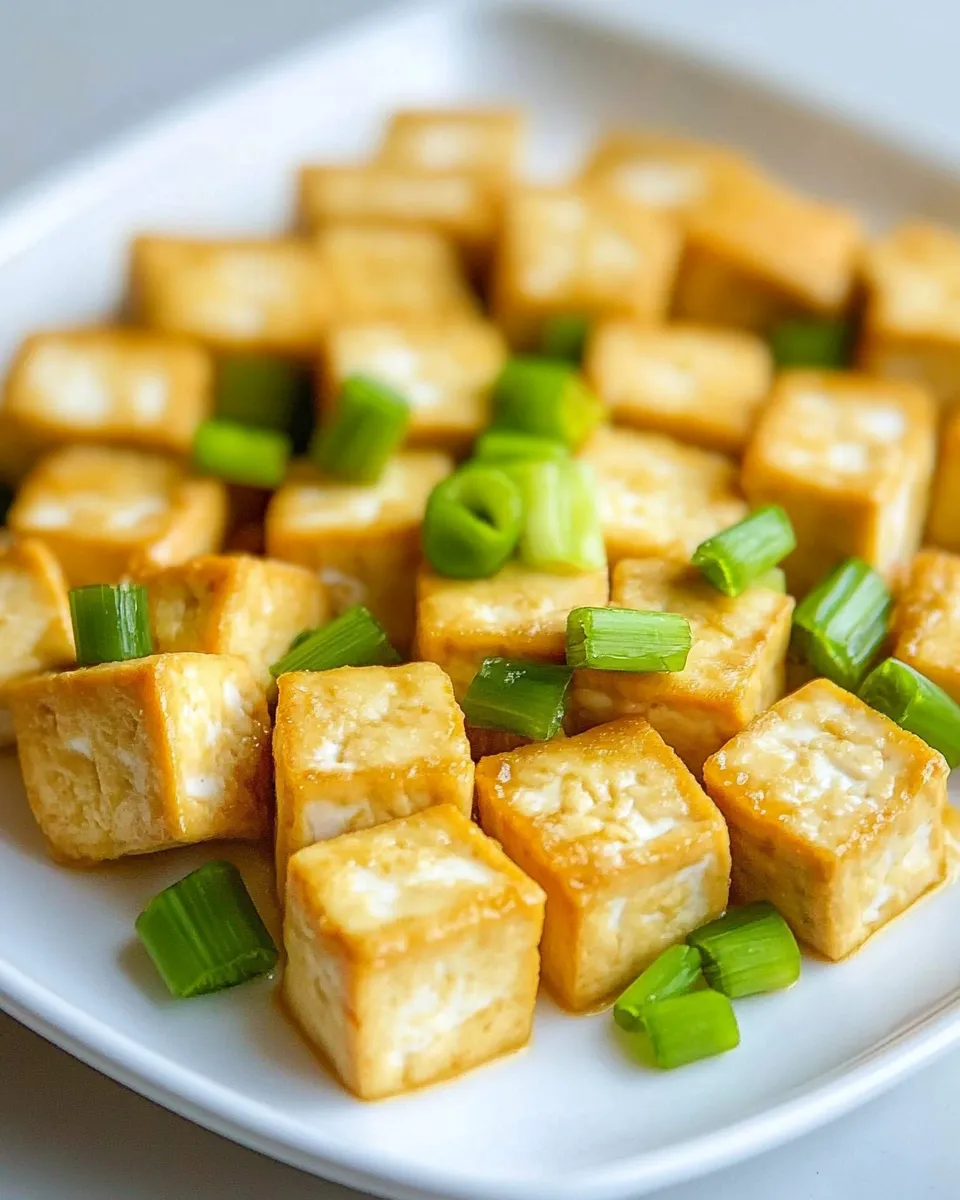 Easy Pan Fried Tofu recipe photo