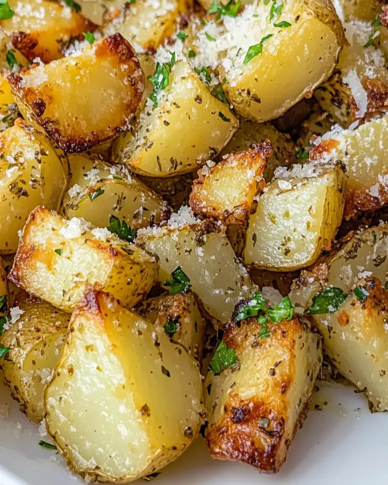 Homemade Parmesan Garlic Roasted Potatoes photo