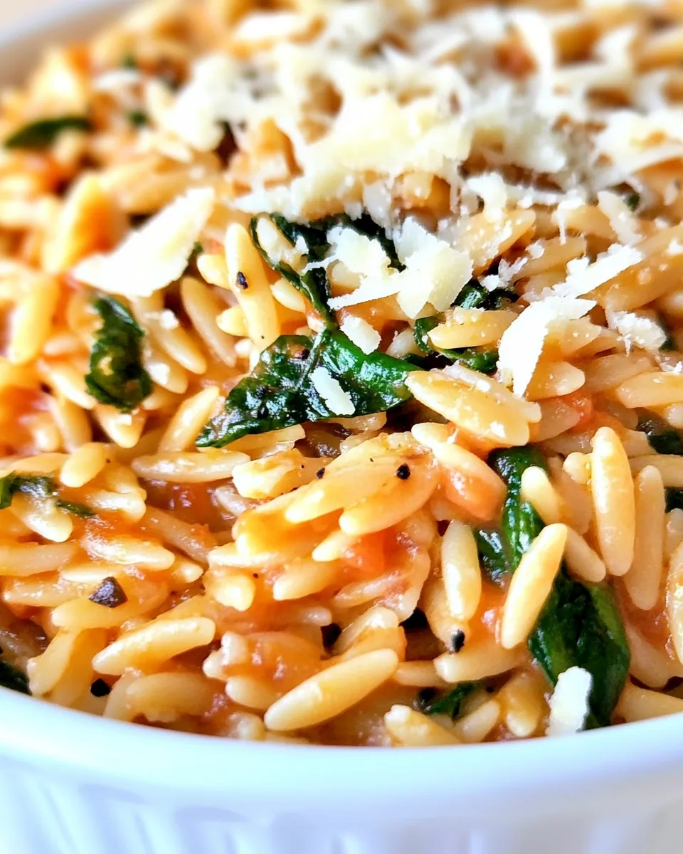 Delicious Parmesan Orzo recipe photo