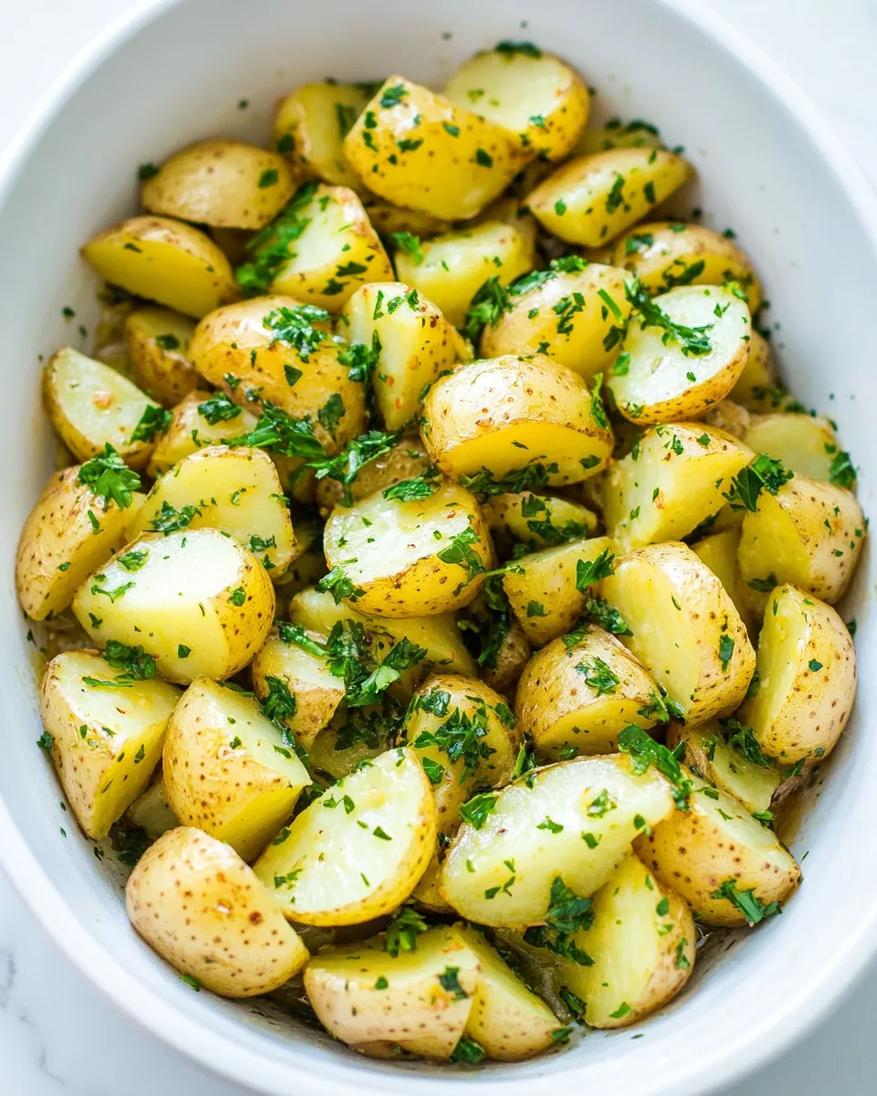 Delicious Parsley Potatoes (Company Potatoes) dish photo
