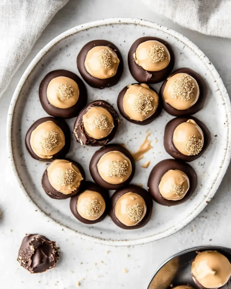 Homemade Peanut Butter Buckeyes Recipe photo