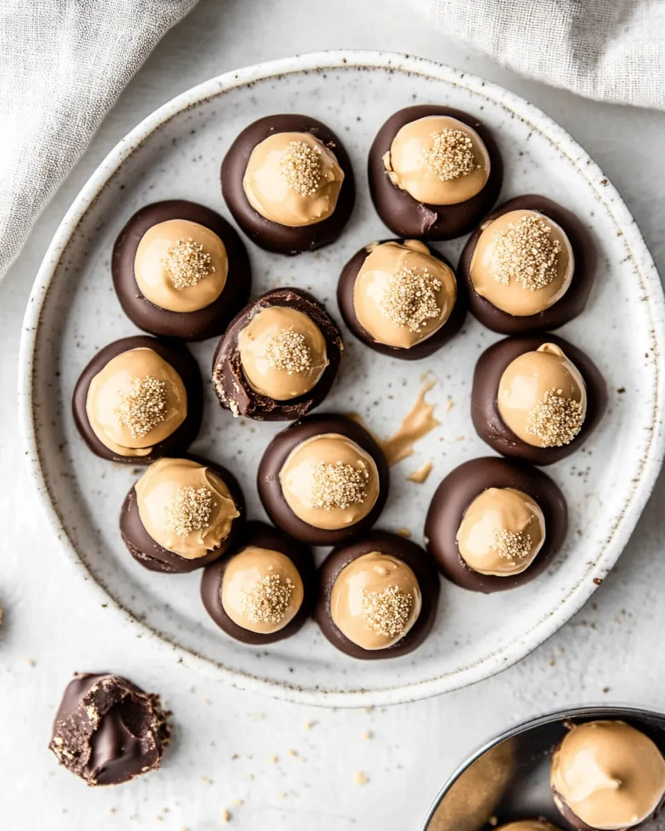Homemade Peanut Butter Buckeyes Recipe photo