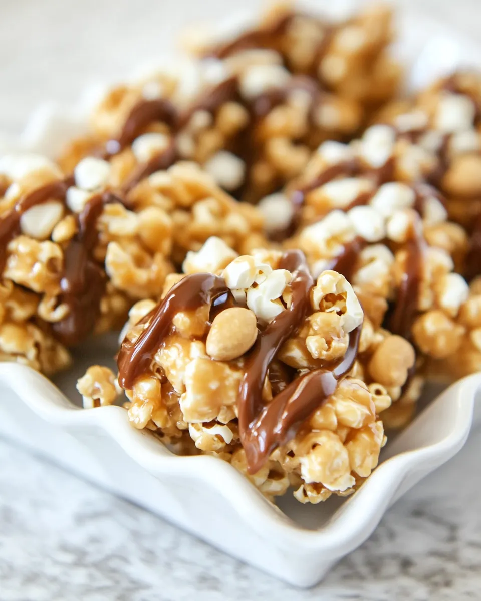 Delicious Peanut Butter Caramel Corn picture