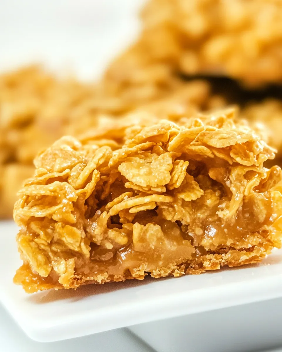 Classic Peanut Butter Cornflake Cookies image